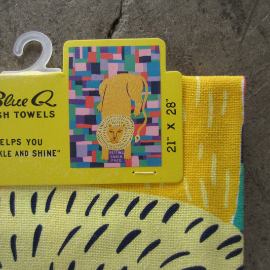 Printed Dish Towel: Resting Snack Face