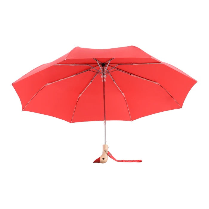 Red Compact Duck Umbrella