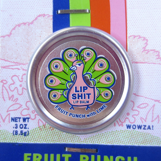 Lip Shit Lip Balm: Fruit Punch with Lime