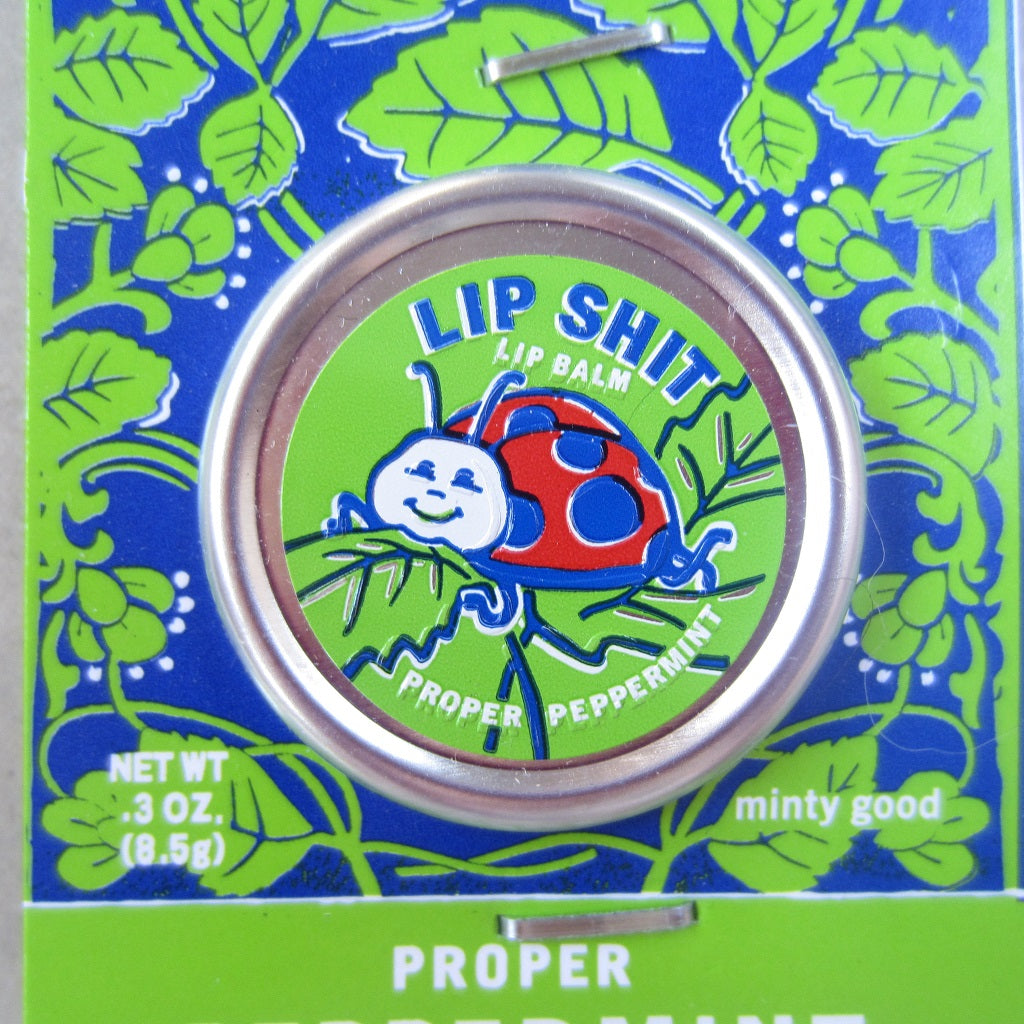 Lip Shit Lip Balm: Proper Peppermint