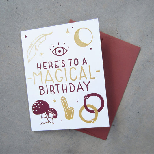 Greeting Card: Magical Birthday