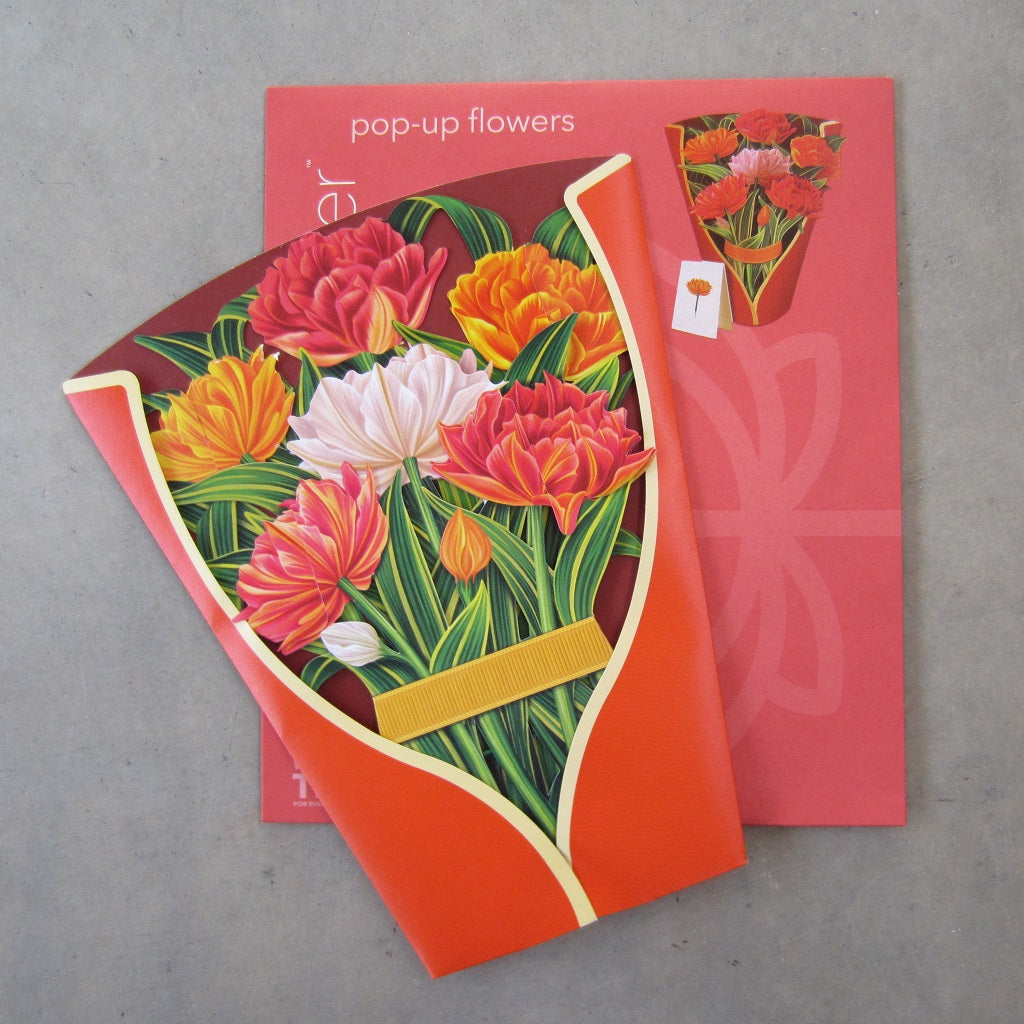 Paper Bouquet: Murillo Tulips
