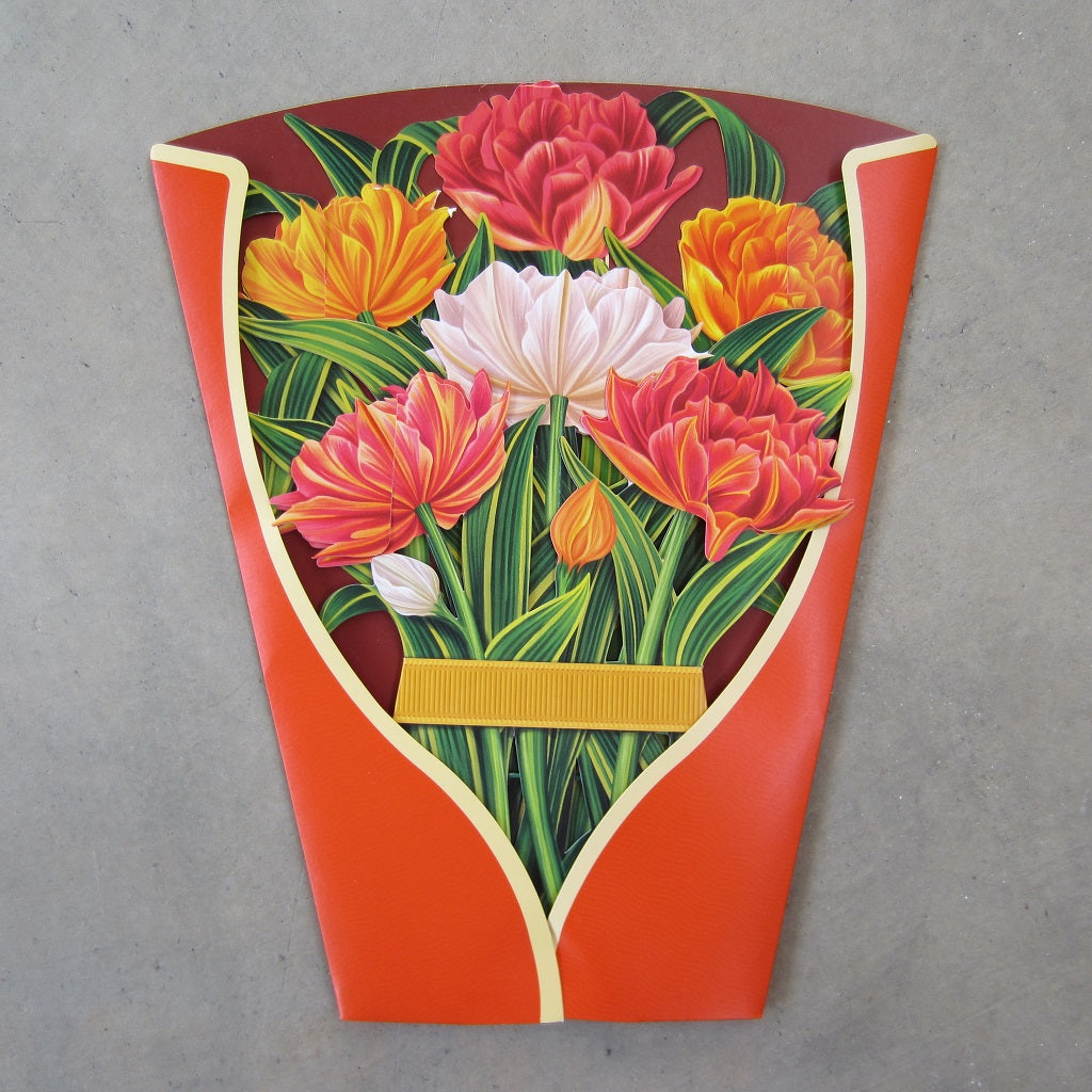 Paper Bouquet: Murillo Tulips