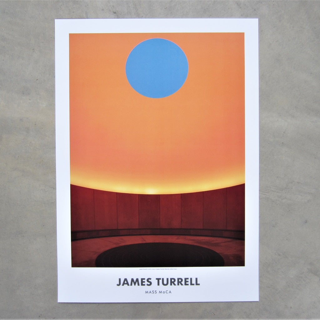 James Turrell C.A.V.U. Poster - Orange