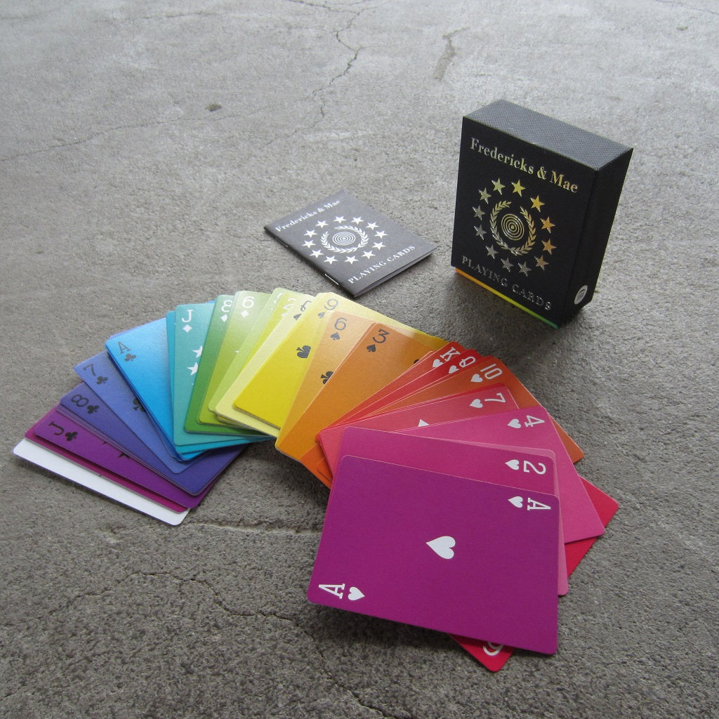 Rainbow Playing Cards