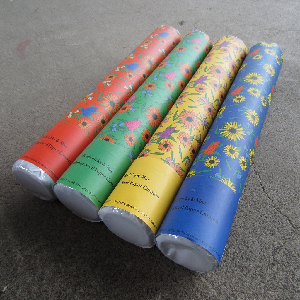 Wildflower Seed Paper Cannon – MASS MoCA