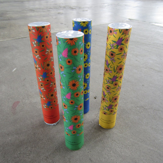 Wildflower Seed Paper Cannon