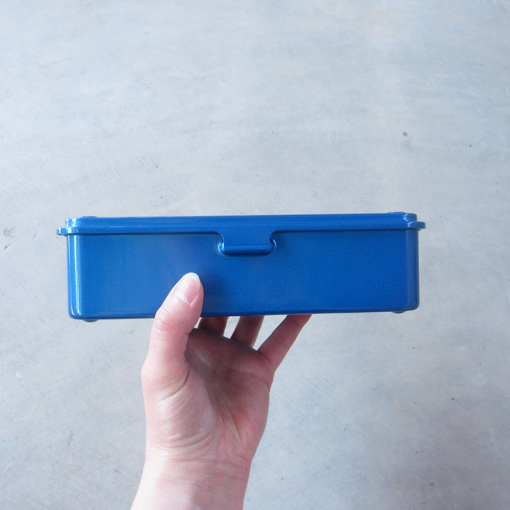 TOYO Steel Stackable Storage Box T-190: Blue