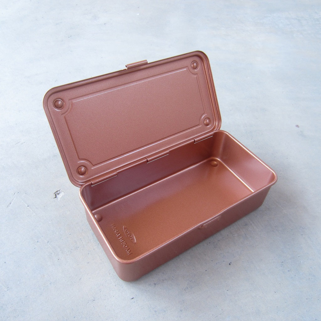 TOYO Steel Stackable Storage Box T-190: Copper