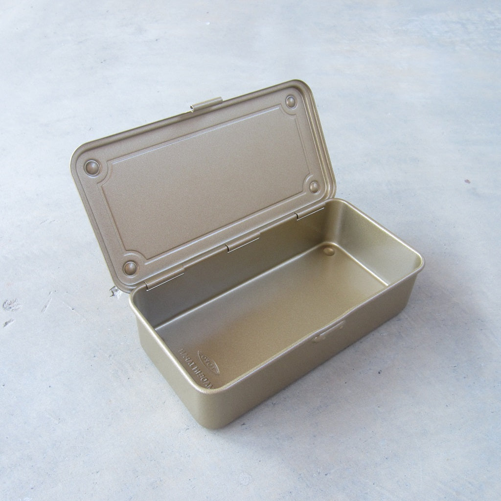 TOYO Steel Stackable Storage Box T-190: Gold