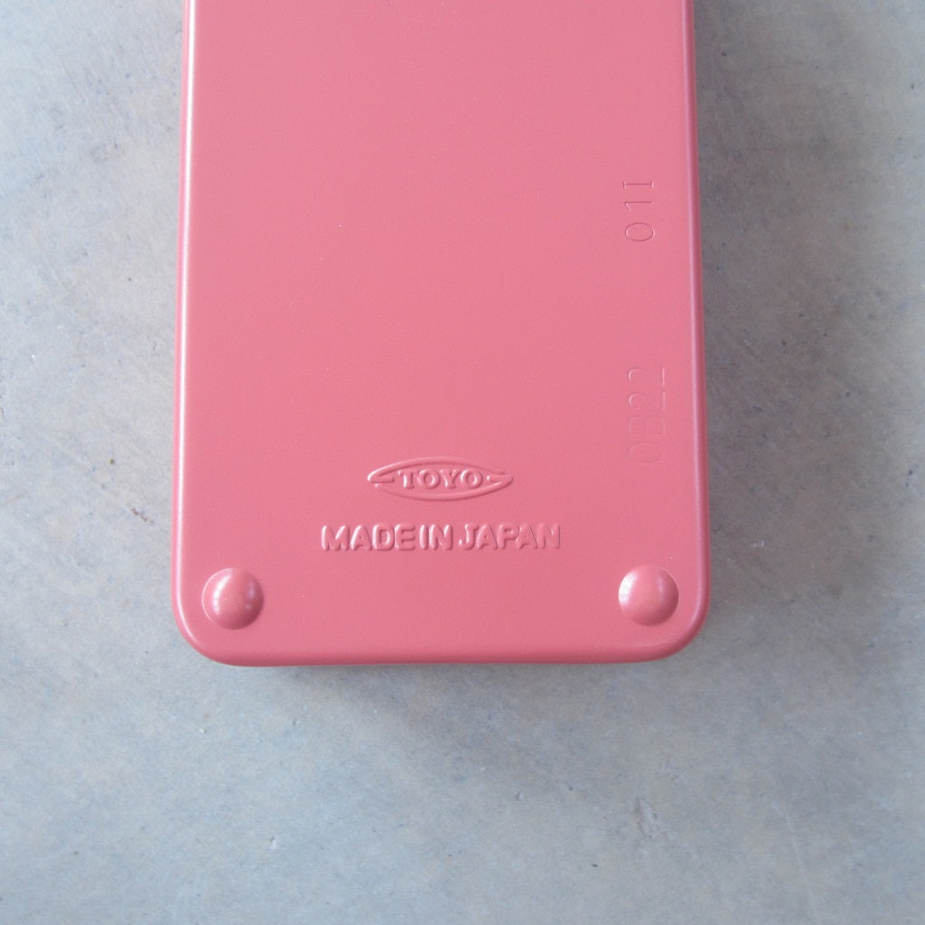 Coral Pink Mini Tool Box by Toyo