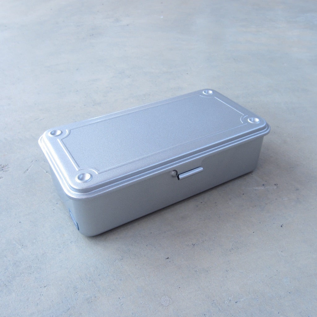TOYO Steel Stackable Storage Box T-190: Silver