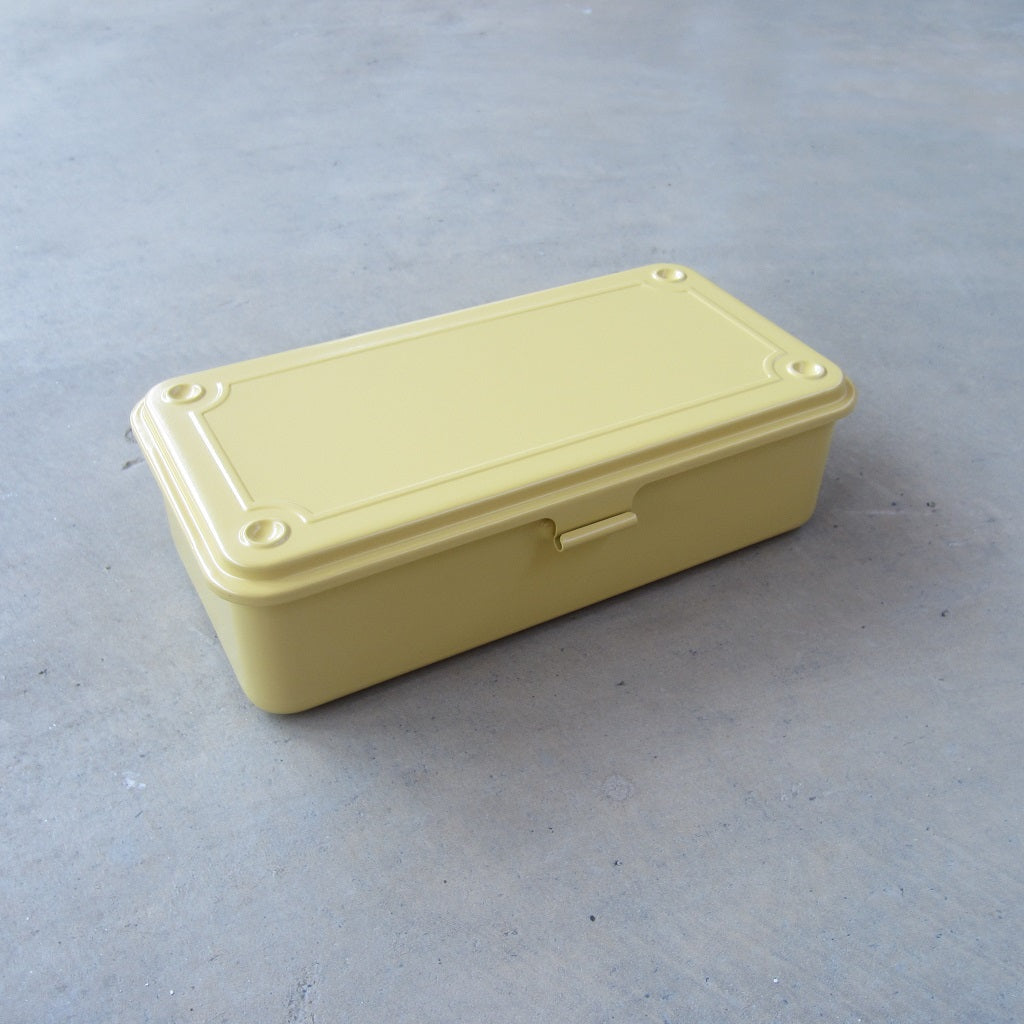 TOYO Steel Stackable Storage Box T-190: Yellow