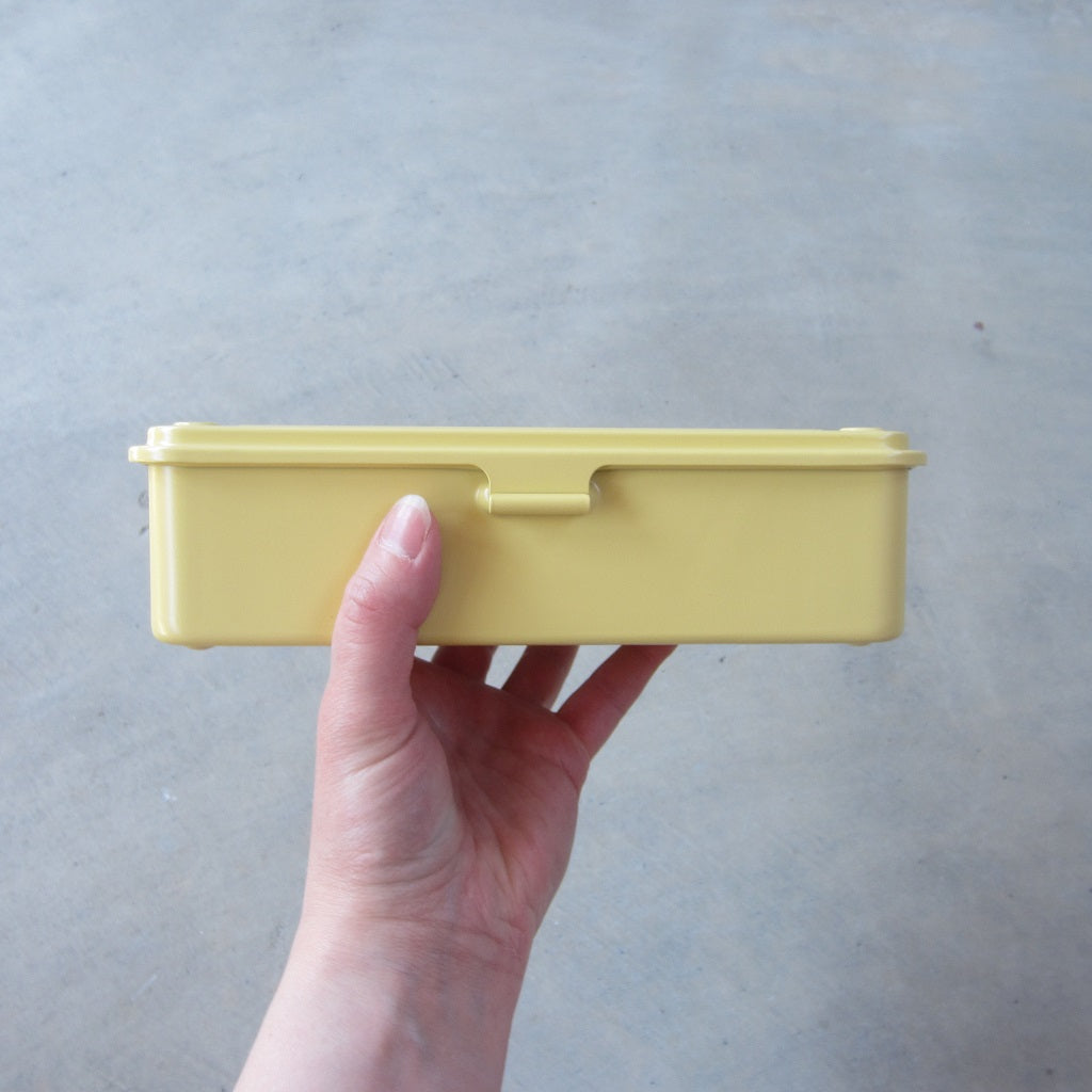 TOYO Steel Stackable Storage Box T-190: Yellow