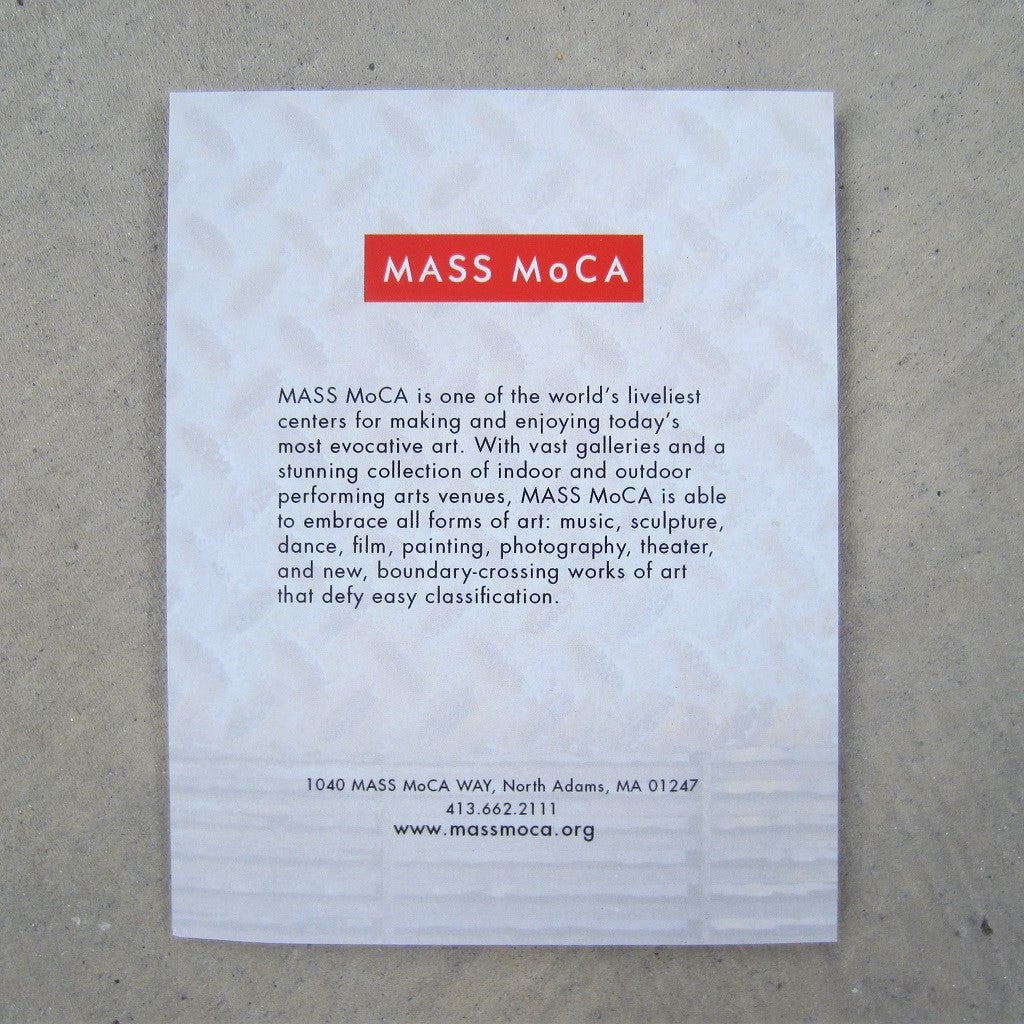 MASS MoCA Magnet: James Turrell C.A.V.U. Yellow