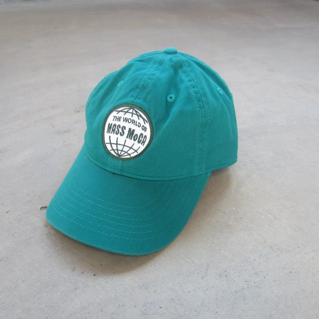 World of MASS MoCA Ball Cap: Emerald Green