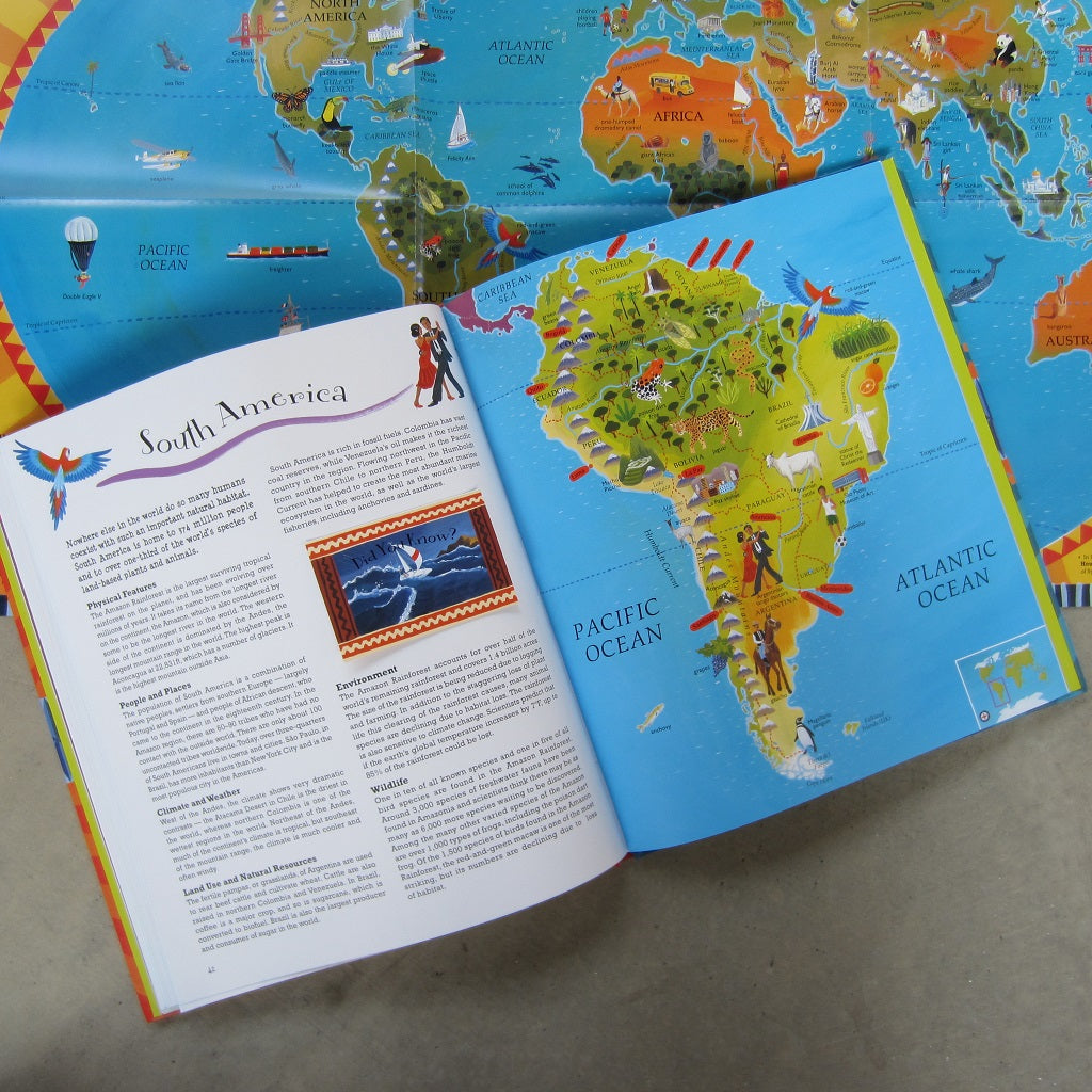 Barefoot Books World Atlas Sticker Book [Book]